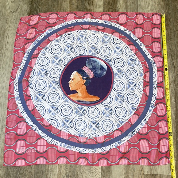 Capixaba Brazilian Scarf 29x29 identity collection - Picture 1 of 9
